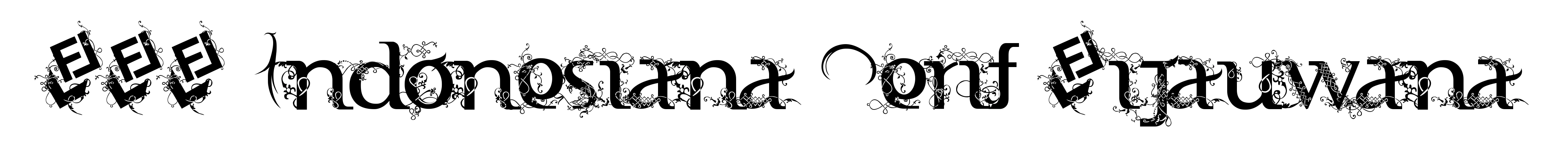 FTF Indonesiana Serif Hijauwana